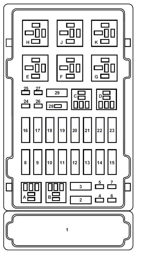 2001 ford e150 distribution box diagram|POWER DISTRIBUTION – Ford Econoline E150 2001 – .